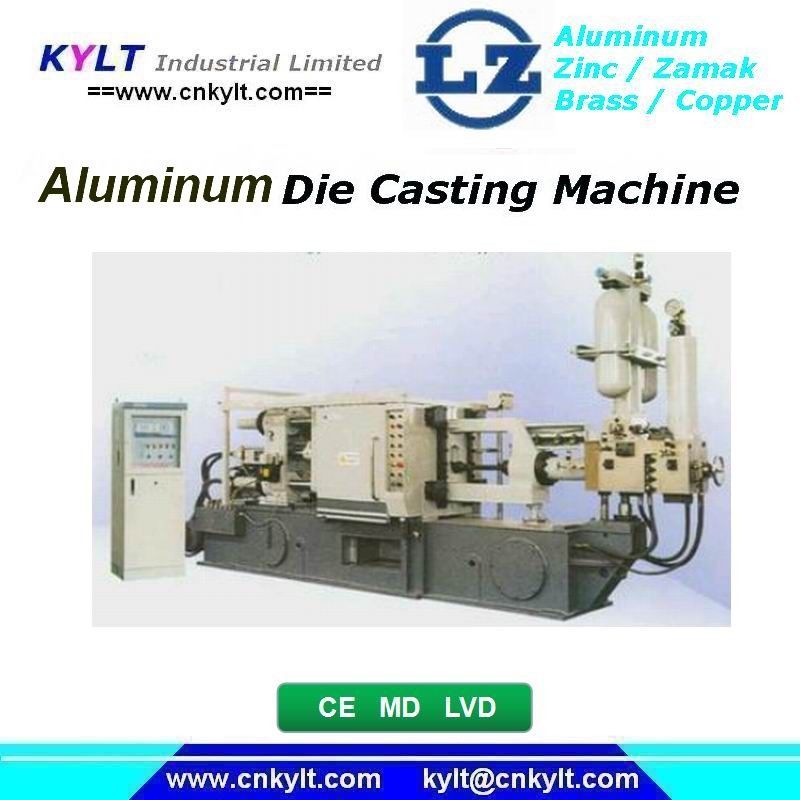Máquina de la inyección del bastidor de aluminio del PLC de KYLT (140T/280T/350T/500T) proveedor
