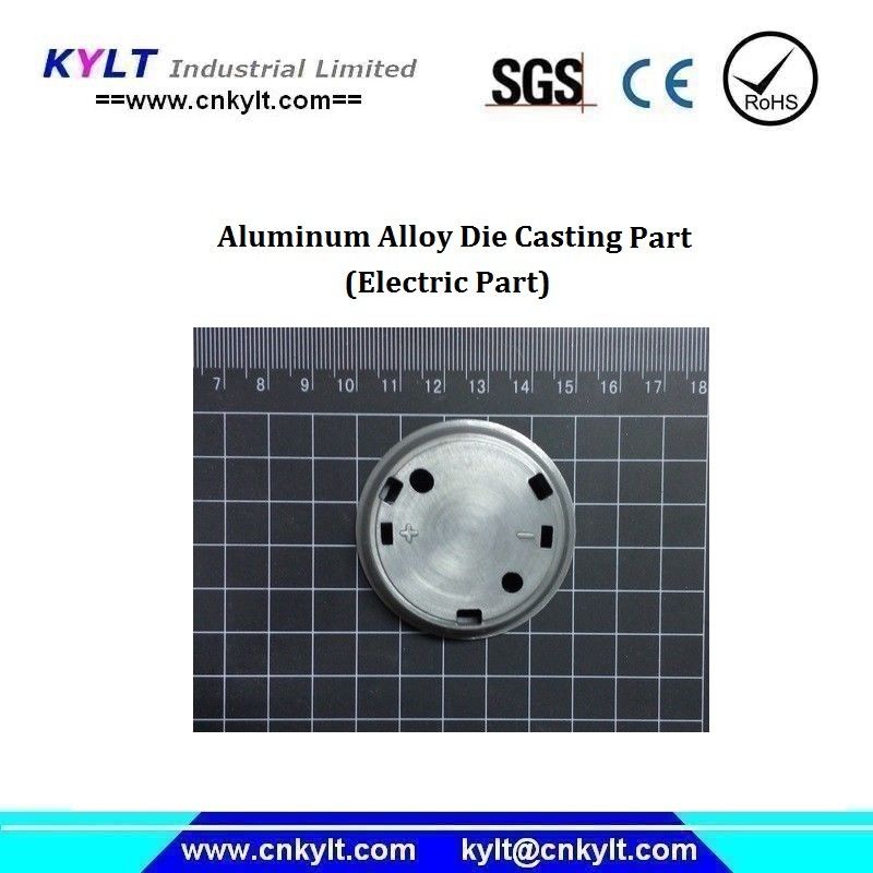 Pieza eléctrica de la fundición a presión del aluminio con el polaco proveedor