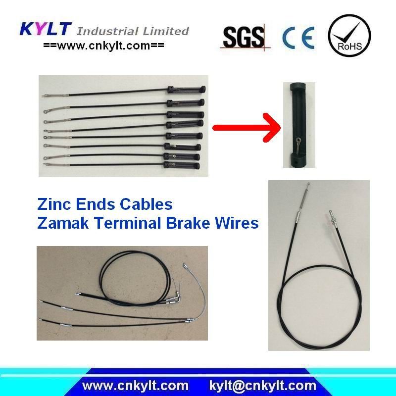 Extremo de inyección de Zn/Zinc/Zamak Cable para motocicleta/Automoción/Cable de bicicleta proveedor