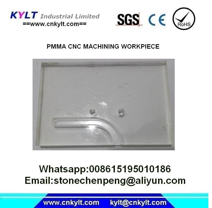 Objeto que trabaja a máquina de PMMA/Acrylic/Polymethyl del metacrilato de la precisión plástica del CNC proveedor