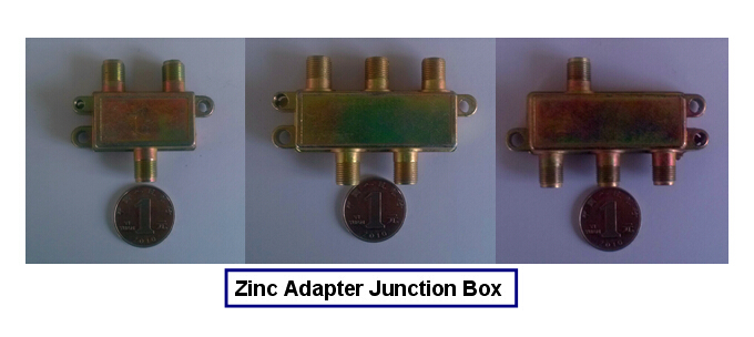 interruptor eléctrico de la caja de conexiones del adaptador del zamak del zn del cinc