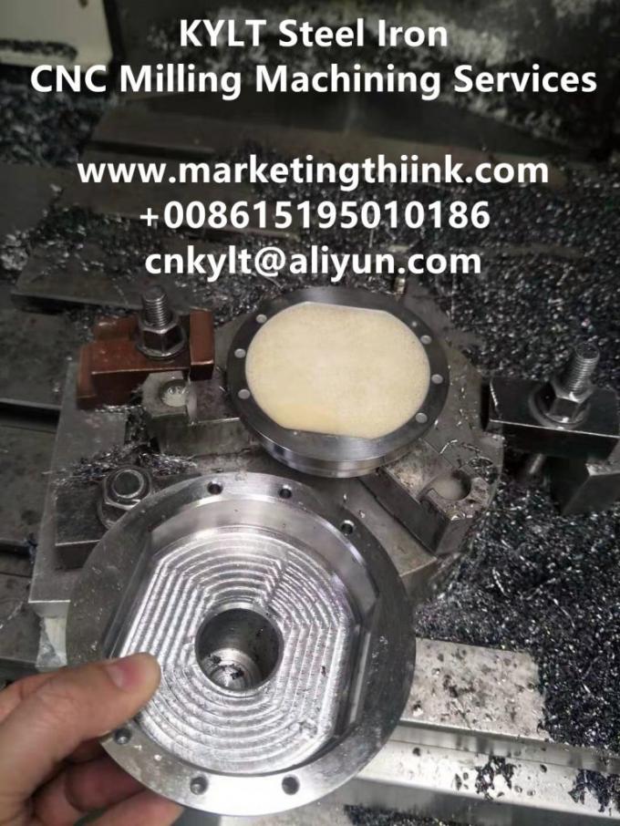 Pieza que muele del CNC del hierro de acero de KYLT