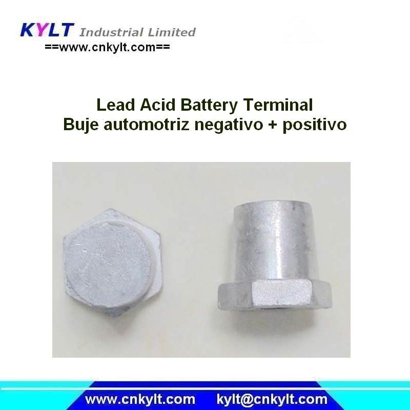 Terminales de la aleación de la VENTAJA del &amp;Positivo de KYLT Buje Automotriz Negativo para la batería de plomo proveedor