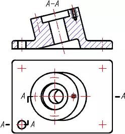 Proyección de un círculo inferior o igual 30 grados